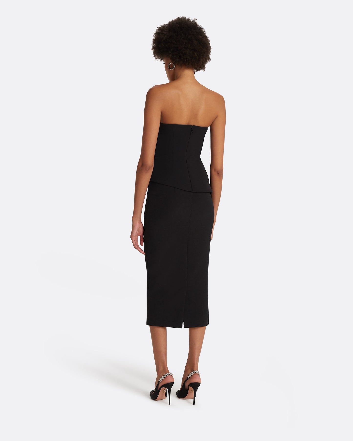 Delani Black Midi Dress