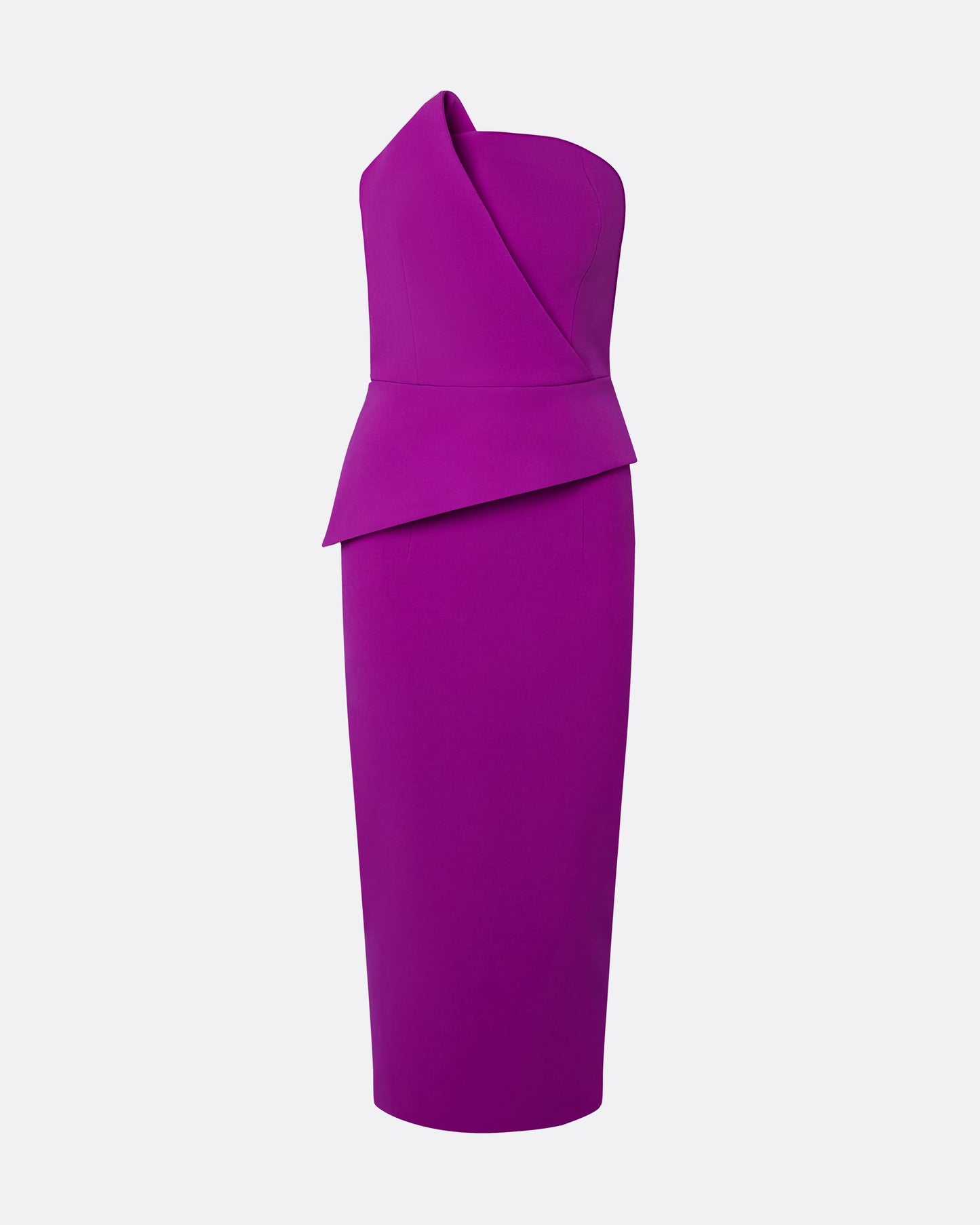 Delani Magenta Midi Dress