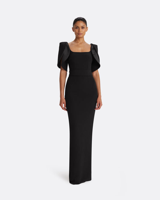 Dara Black Long Dress