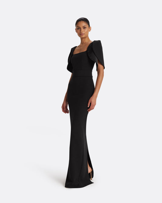 Dara Black Long Dress