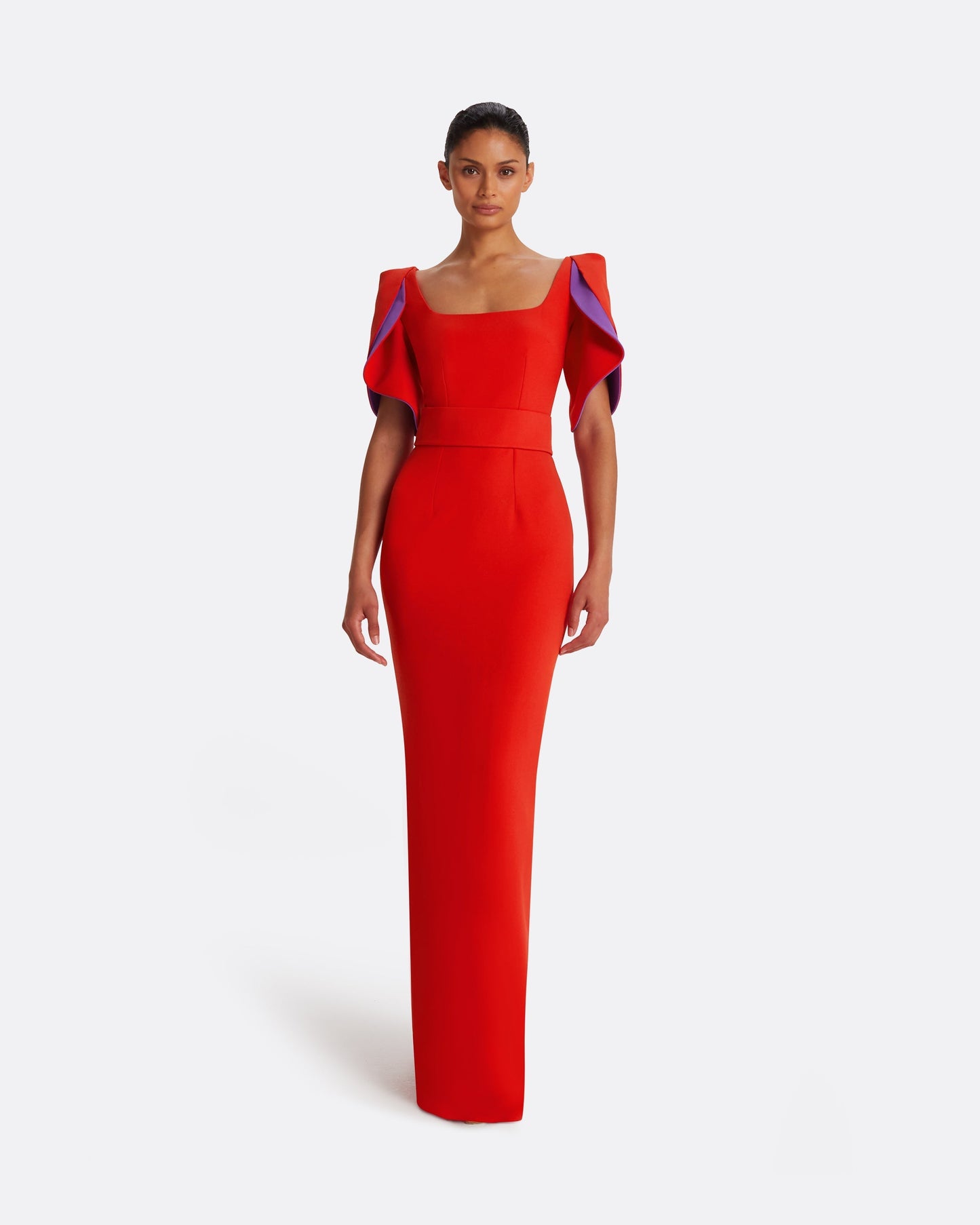 Dara Scarlet Red Long Dress FR44 - US12