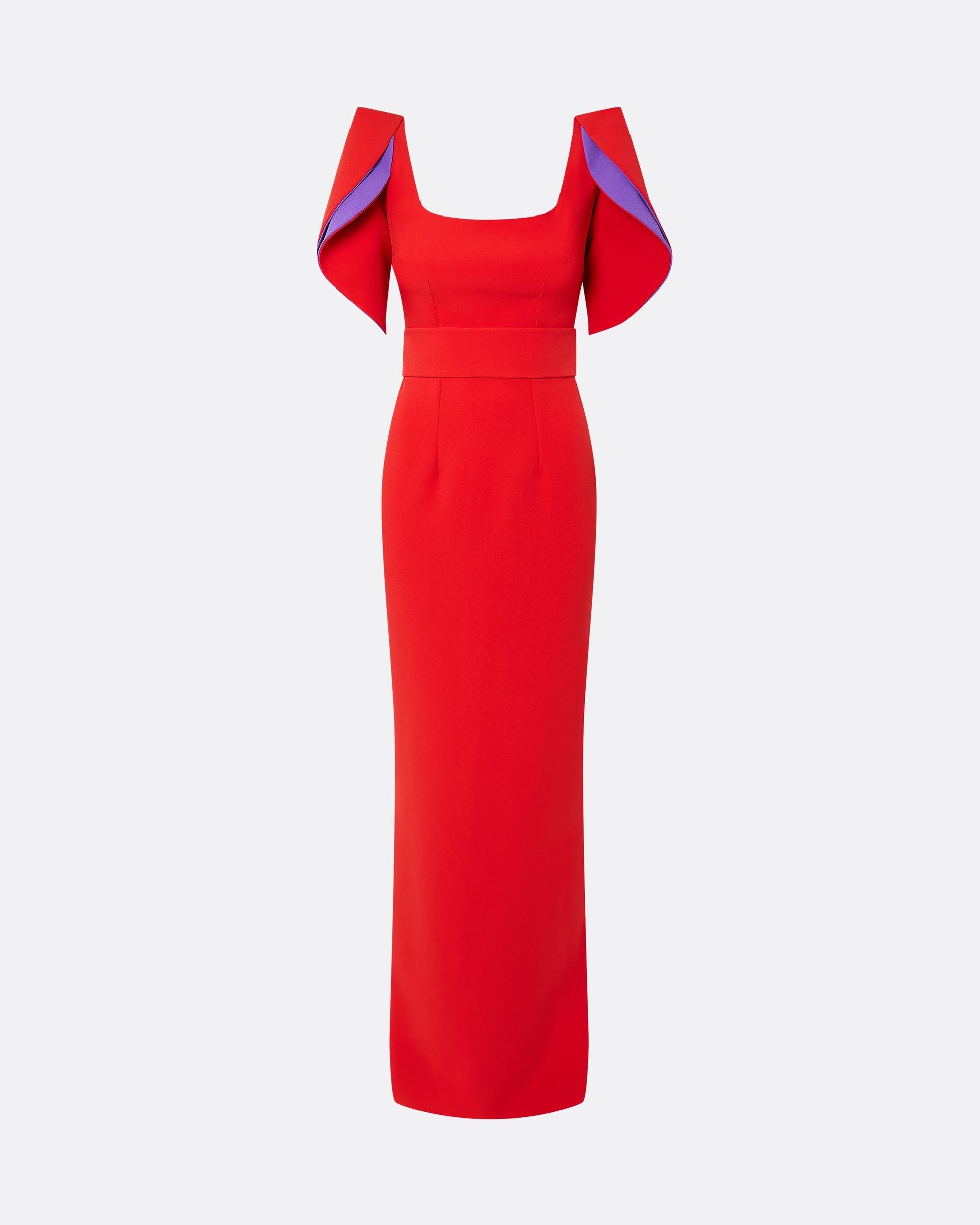 Dara Scarlet Red Long Dress FR44 - US12