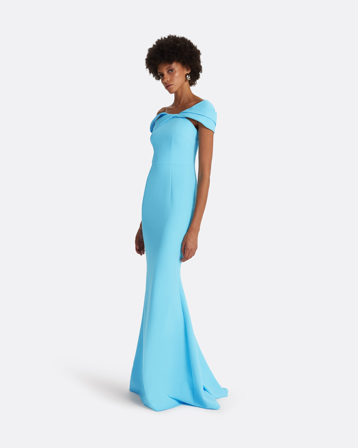 Rossa Topaz Long Dress