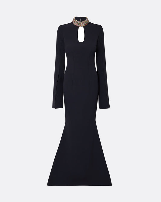 Anouk Midnight Navy Long Dress