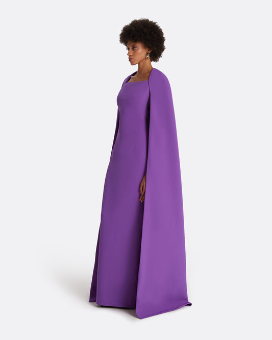 Cinza Lilac Long Dress