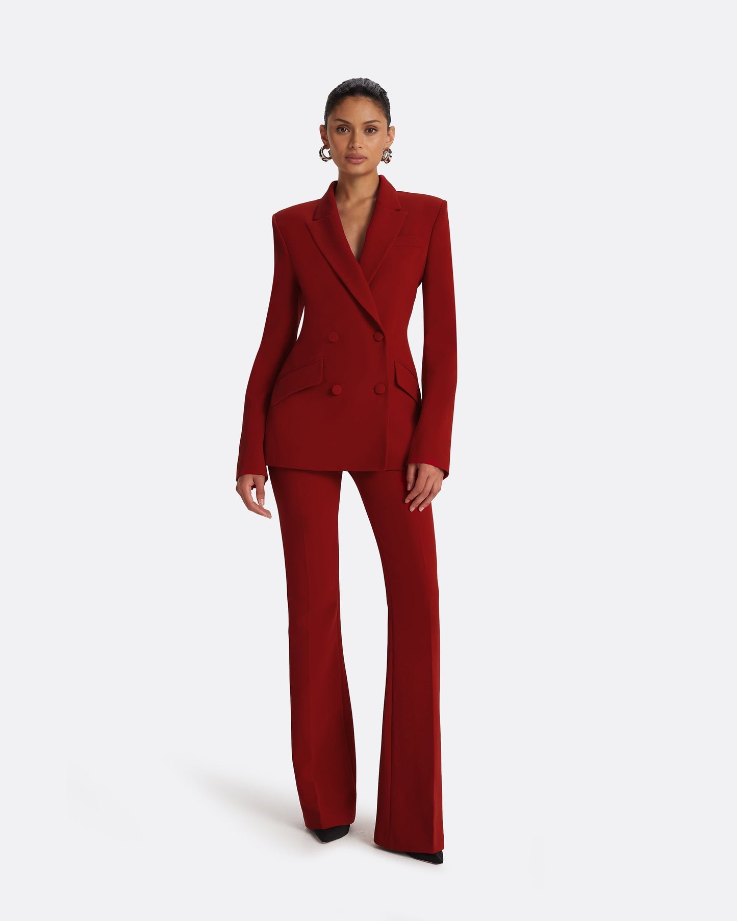 Alexa Azalea Red Trousers