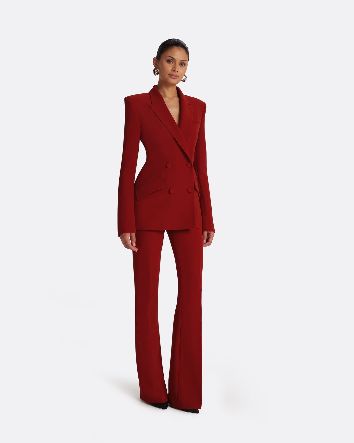 Alexa Azalea Red Trousers