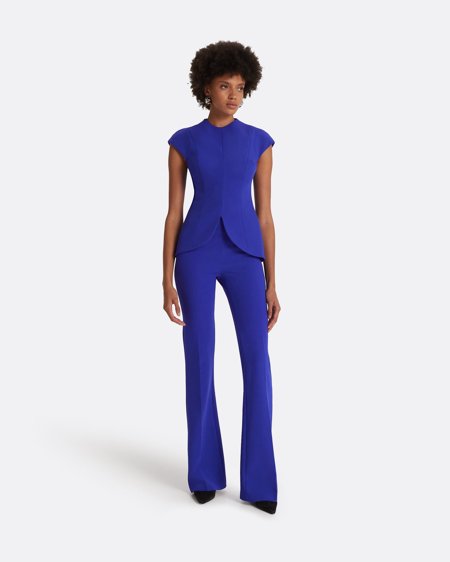 Toril Azure Blue Top