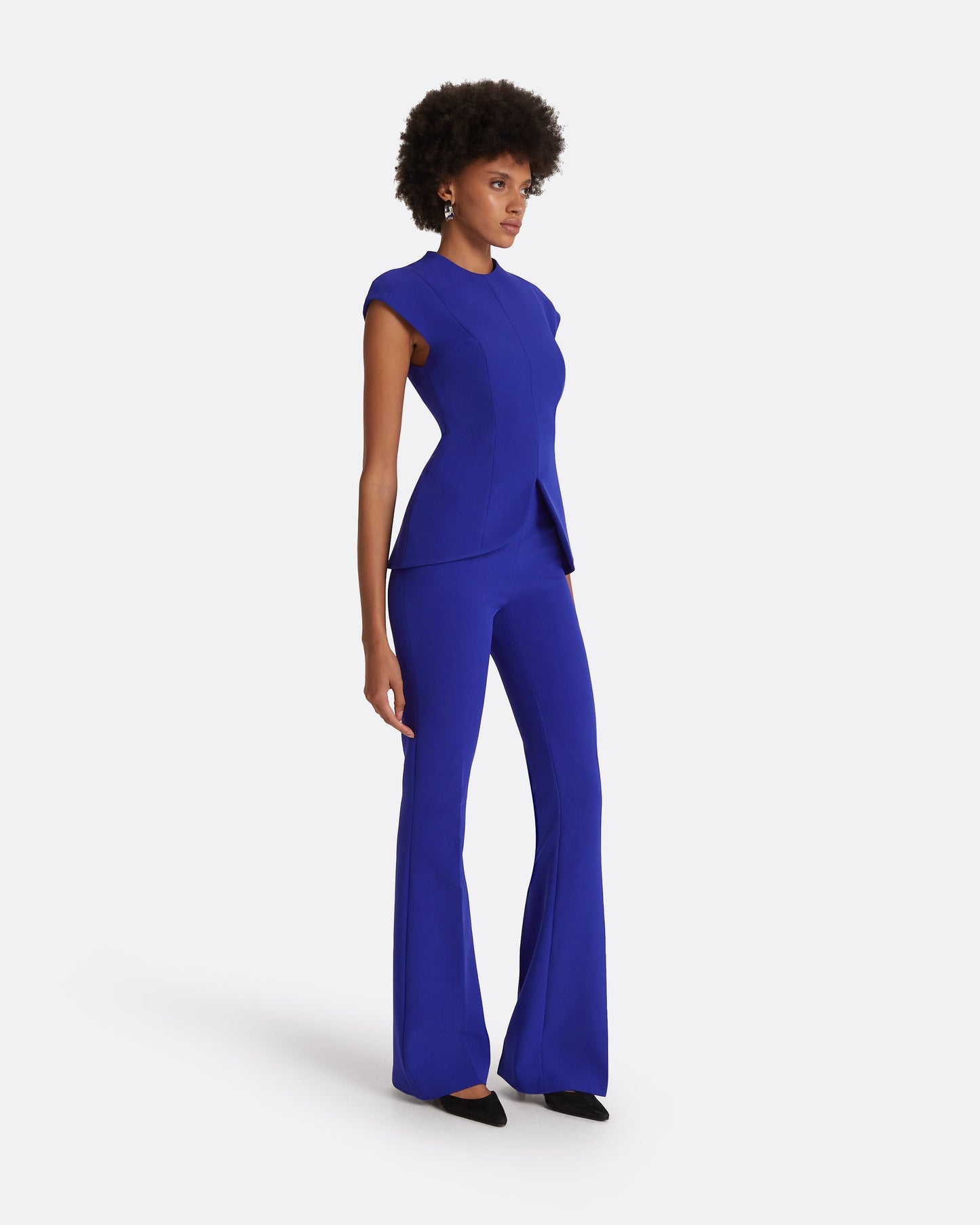 Toril Azure Blue Top