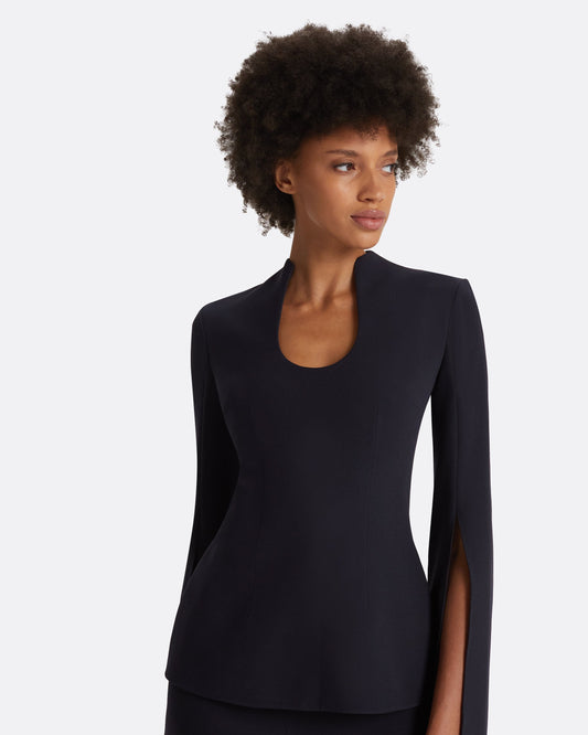 Thais Midnight Navy Top