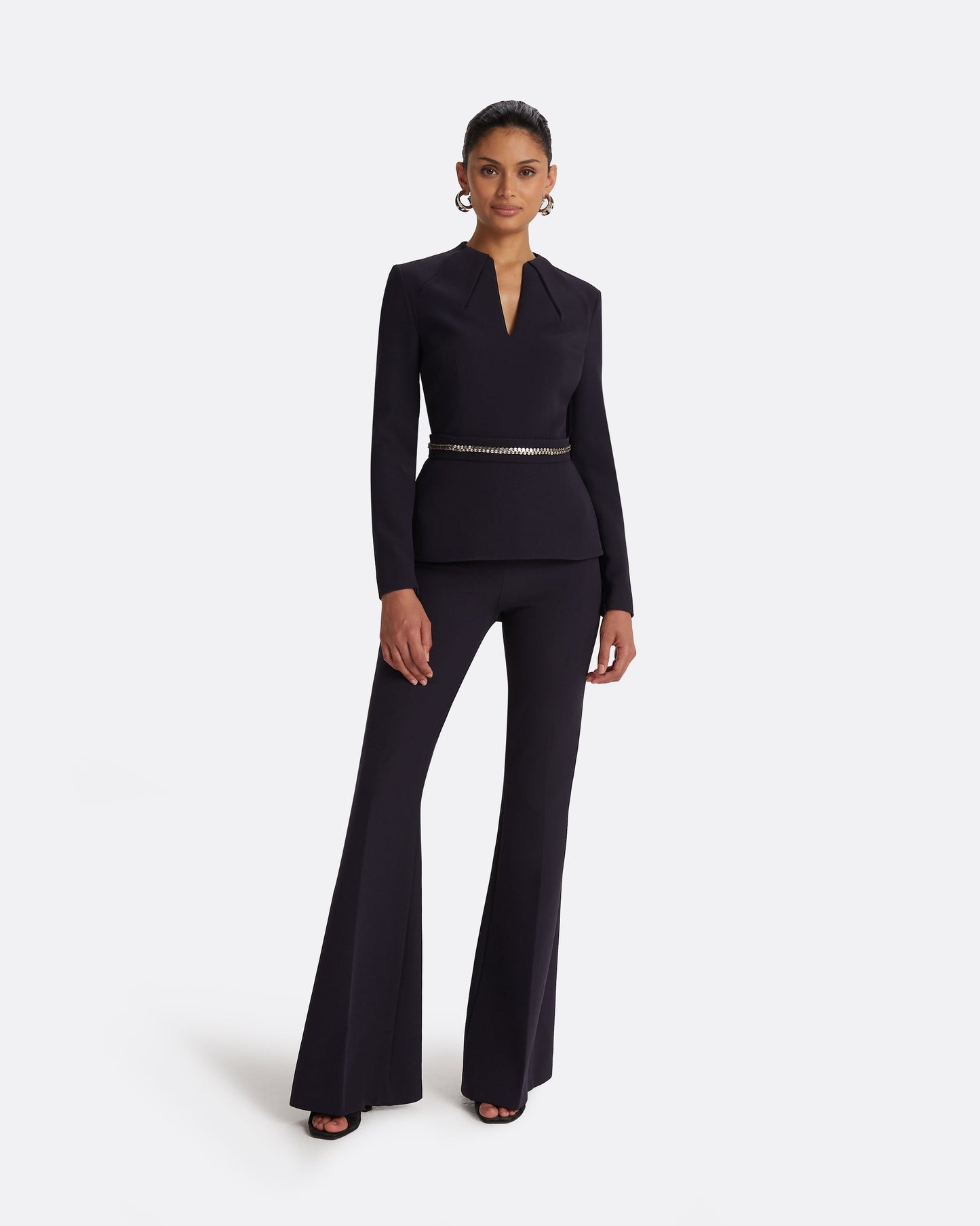 Halluana Midnight Navy Trousers