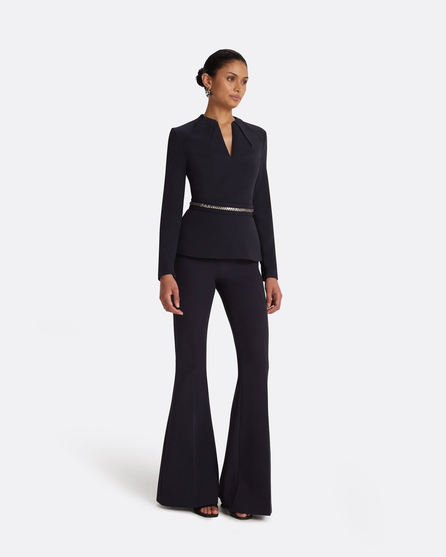Halluana Midnight Navy Trousers