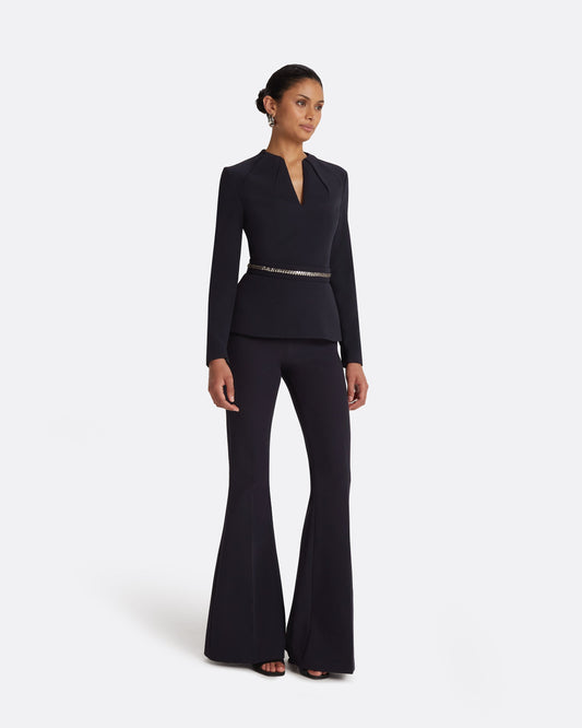 Halluana Midnight Navy Trousers