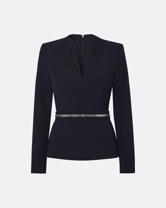 Blanca Midnight Navy Top