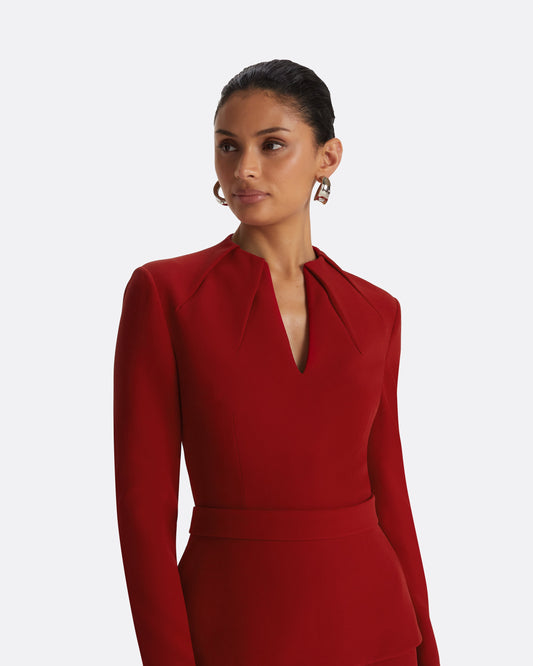 Blanca Azalea Red Top