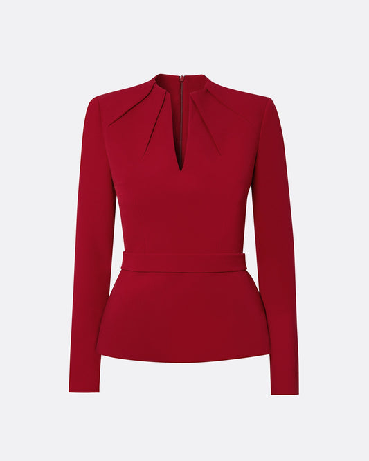 Blanca Azalea Red Top