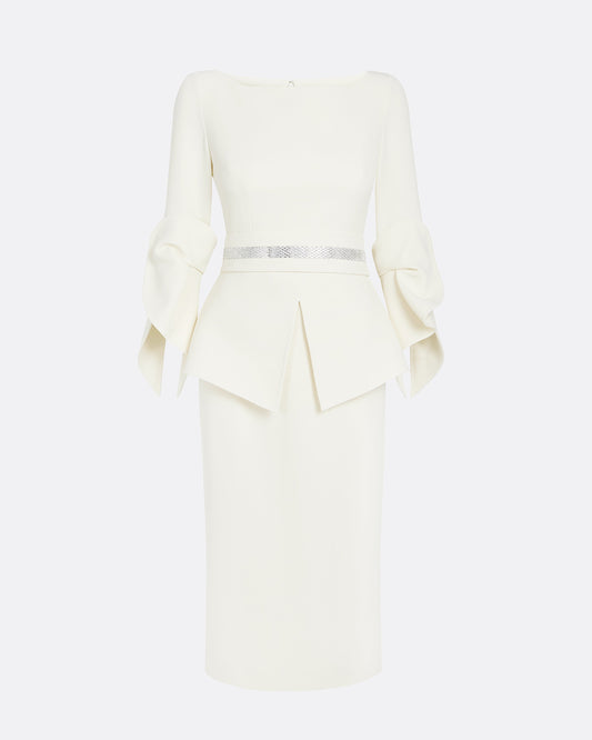 Alondra Ivory Midi Dress