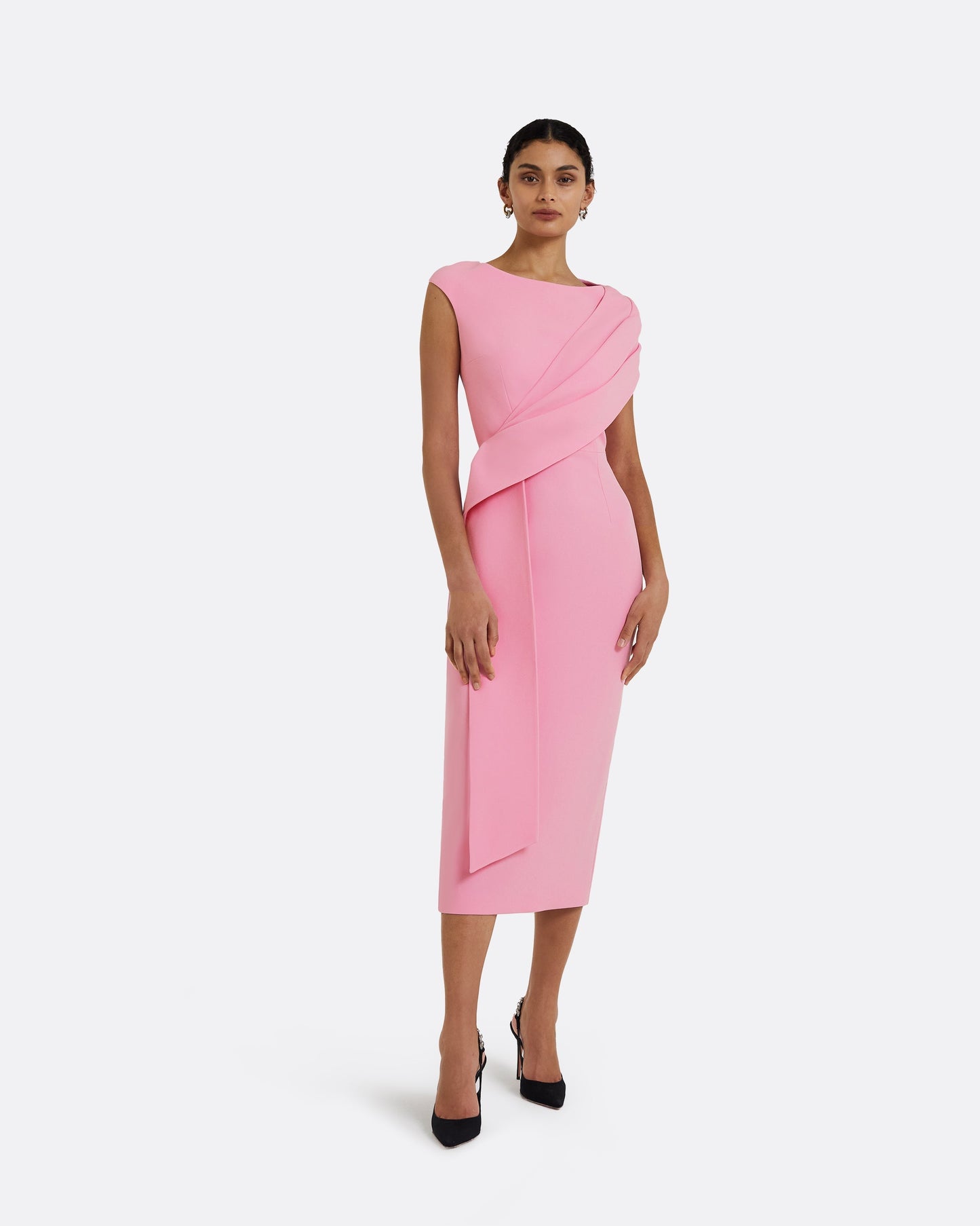 begonia pink dress Rose and Rose - Begonia Cotton Dress
