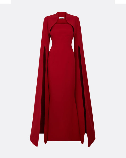 Amari Azalea Red Bolero With Soshin Dress