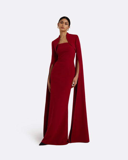 Amari Azalea Red Bolero With Soshin Dress
