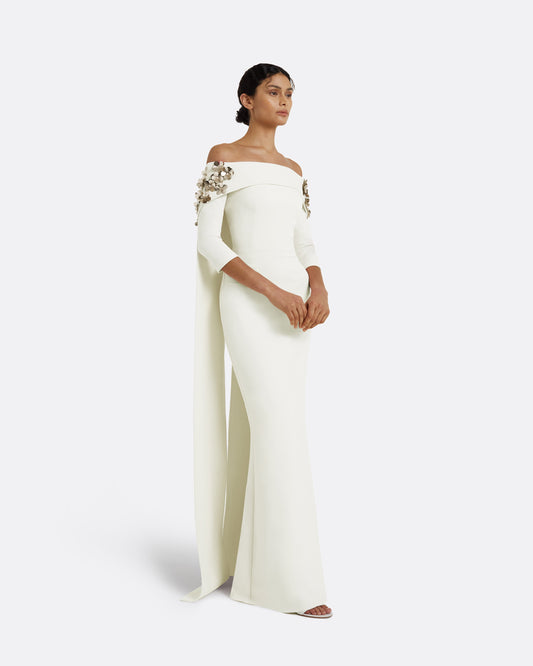Bellara Embroidered Ivory Harness & Soshin Dress
