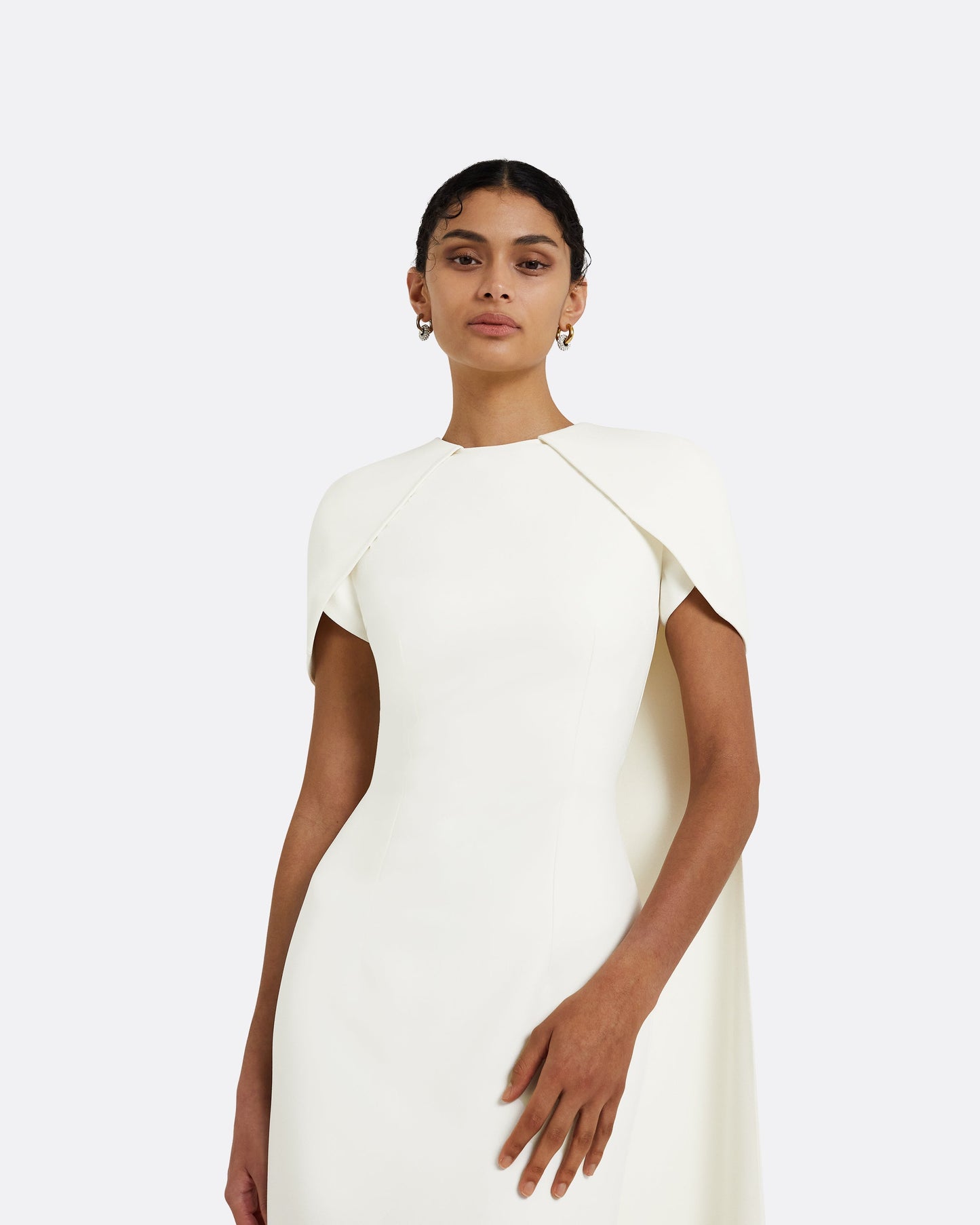 Ginkgo Ivory Dress Maison Safiyaa USA Ginkgo Ivory Dress Maison Safiyaa USA