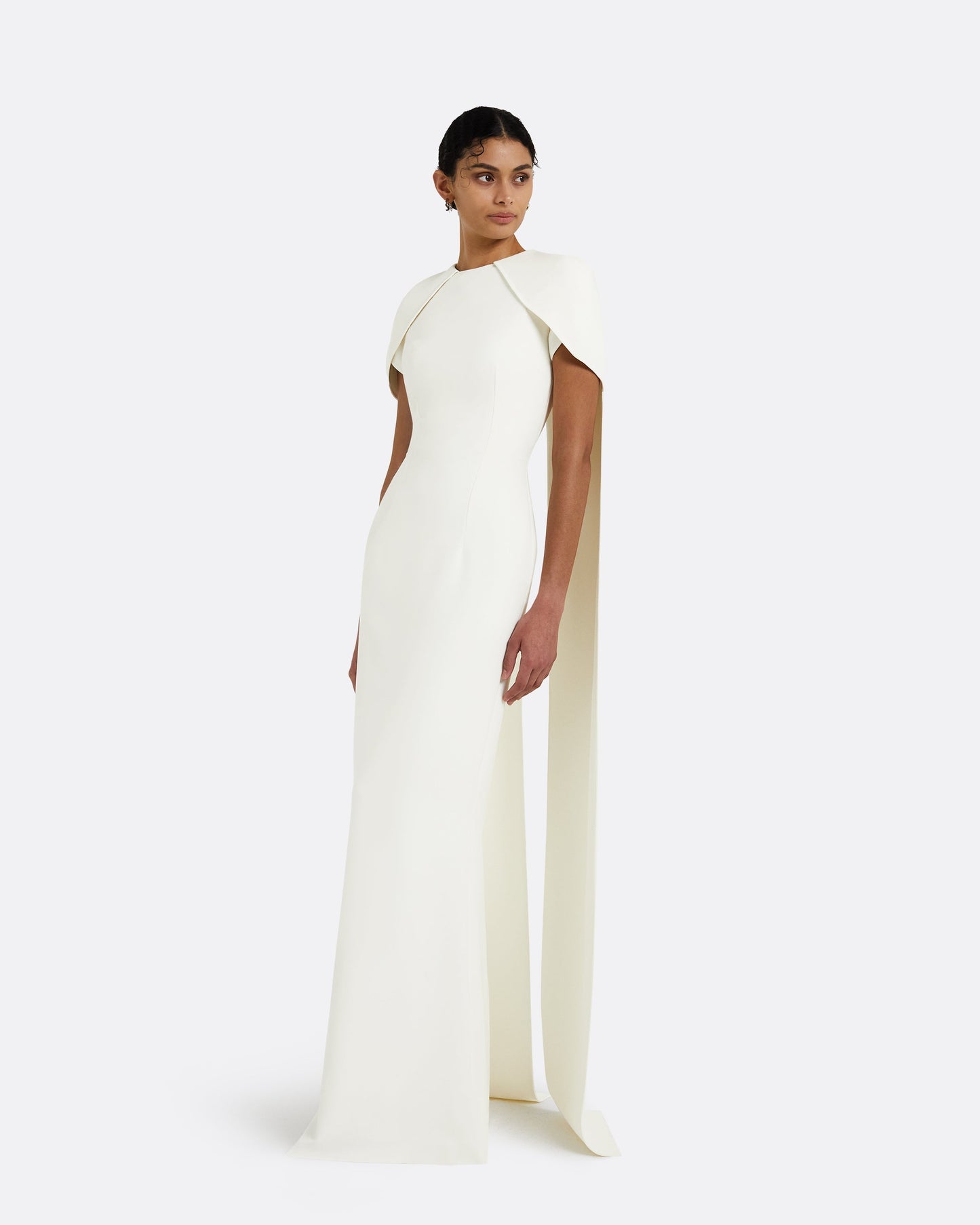 Ginkgo Ivory Dress Maison Safiyaa USA Ginkgo Ivory Dress Maison Safiyaa USA
