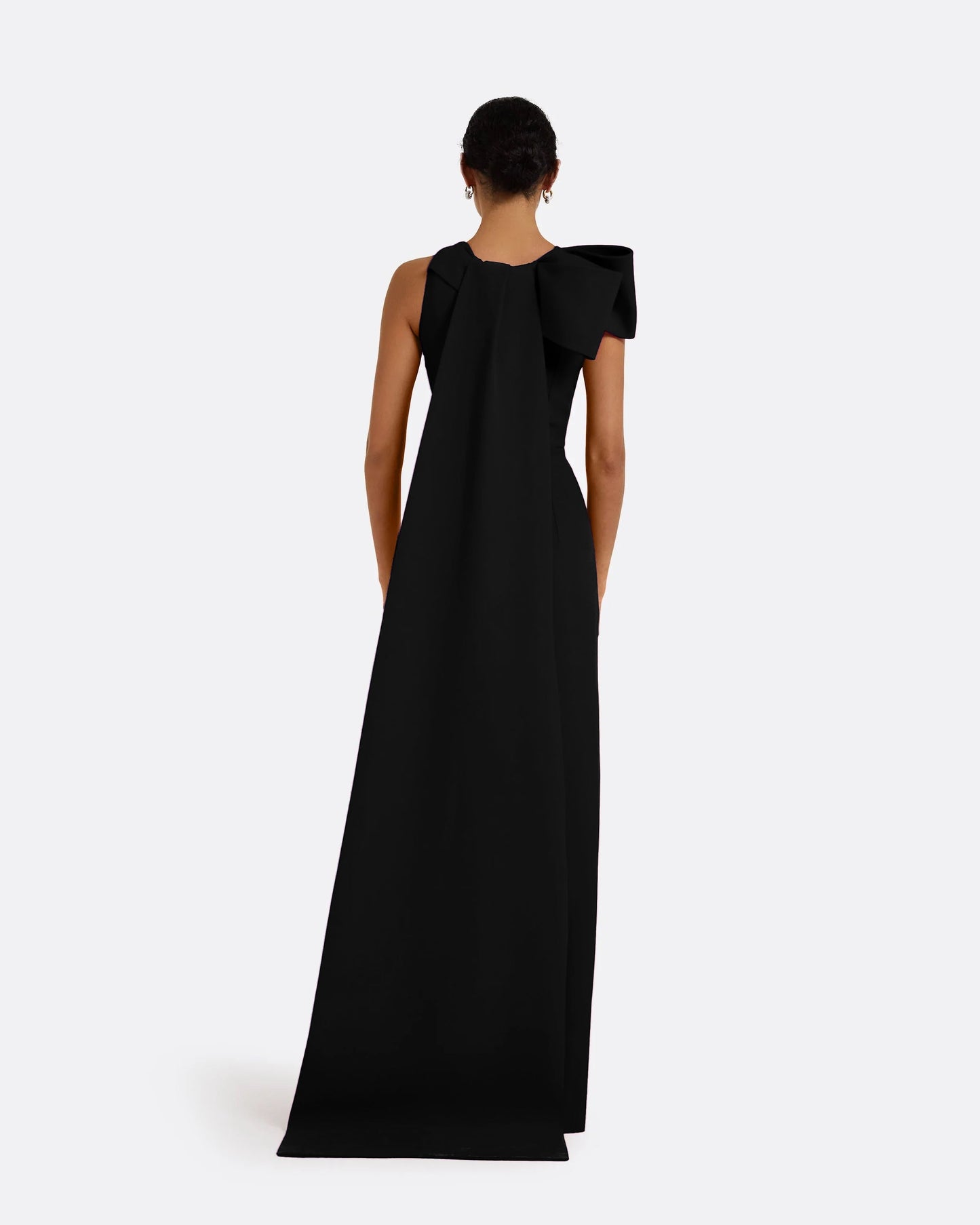 Celestia Black Long Dress