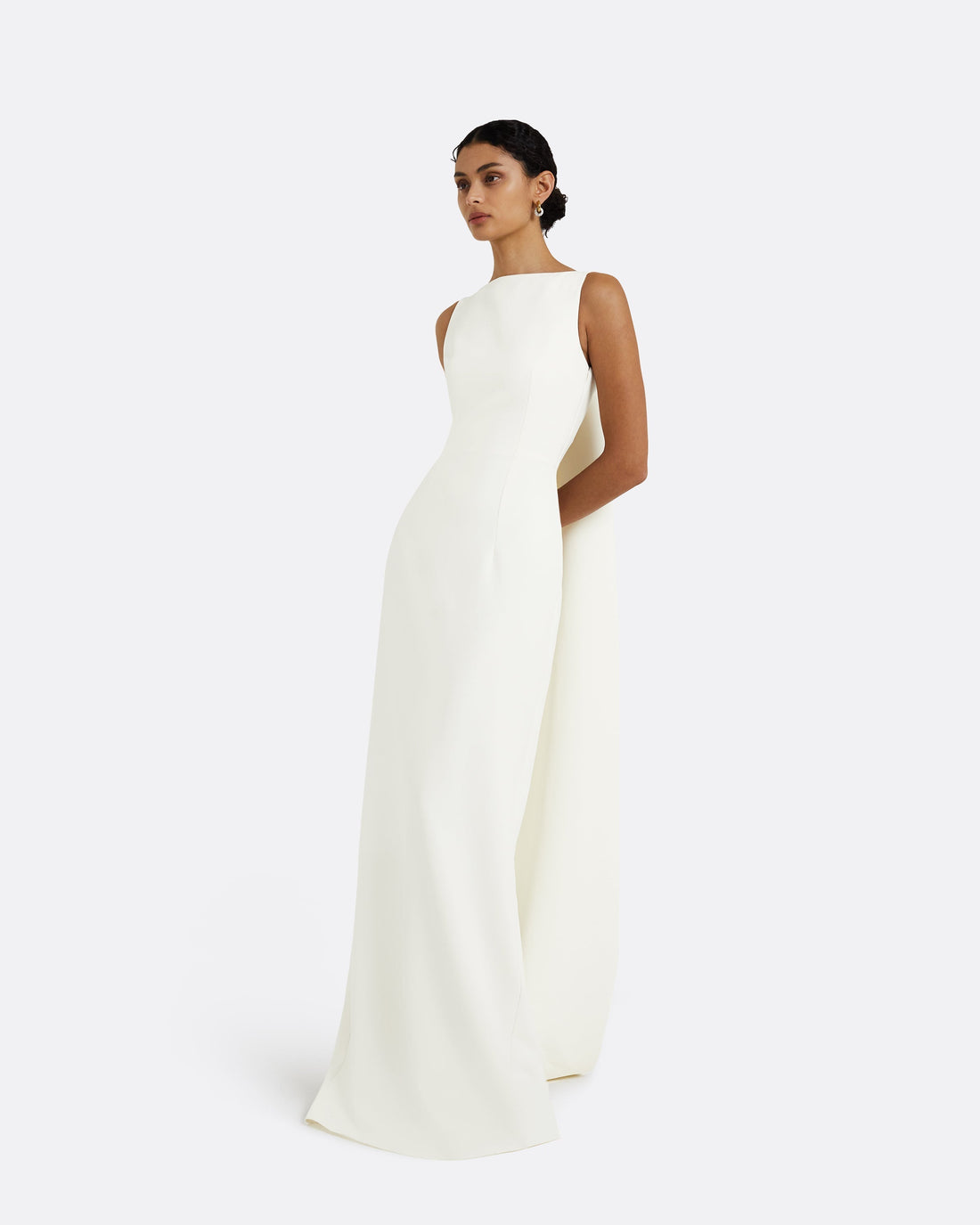 Celestia Ivory Long Dress main image 0