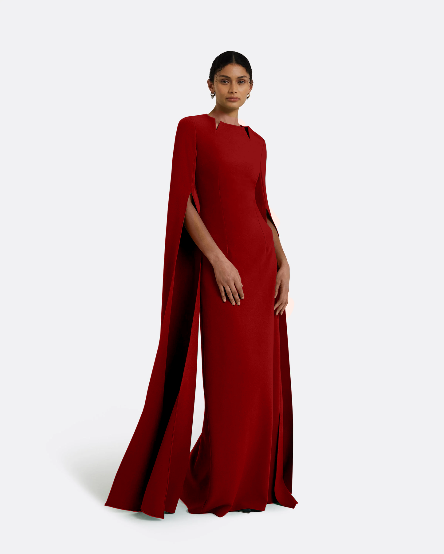 Talin Azalea Red Long Dress