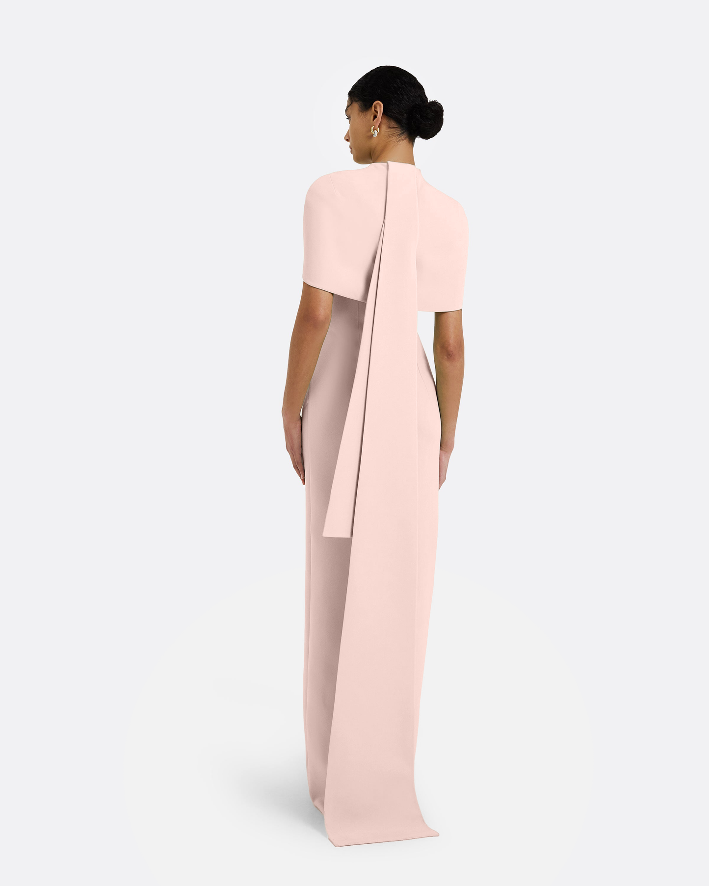Kalika Long Dress in Pale Pink