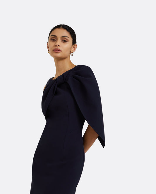 Serendipity Midnight Navy Long Dress