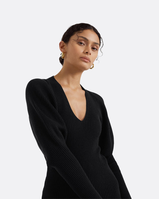 Laure Navy Knit