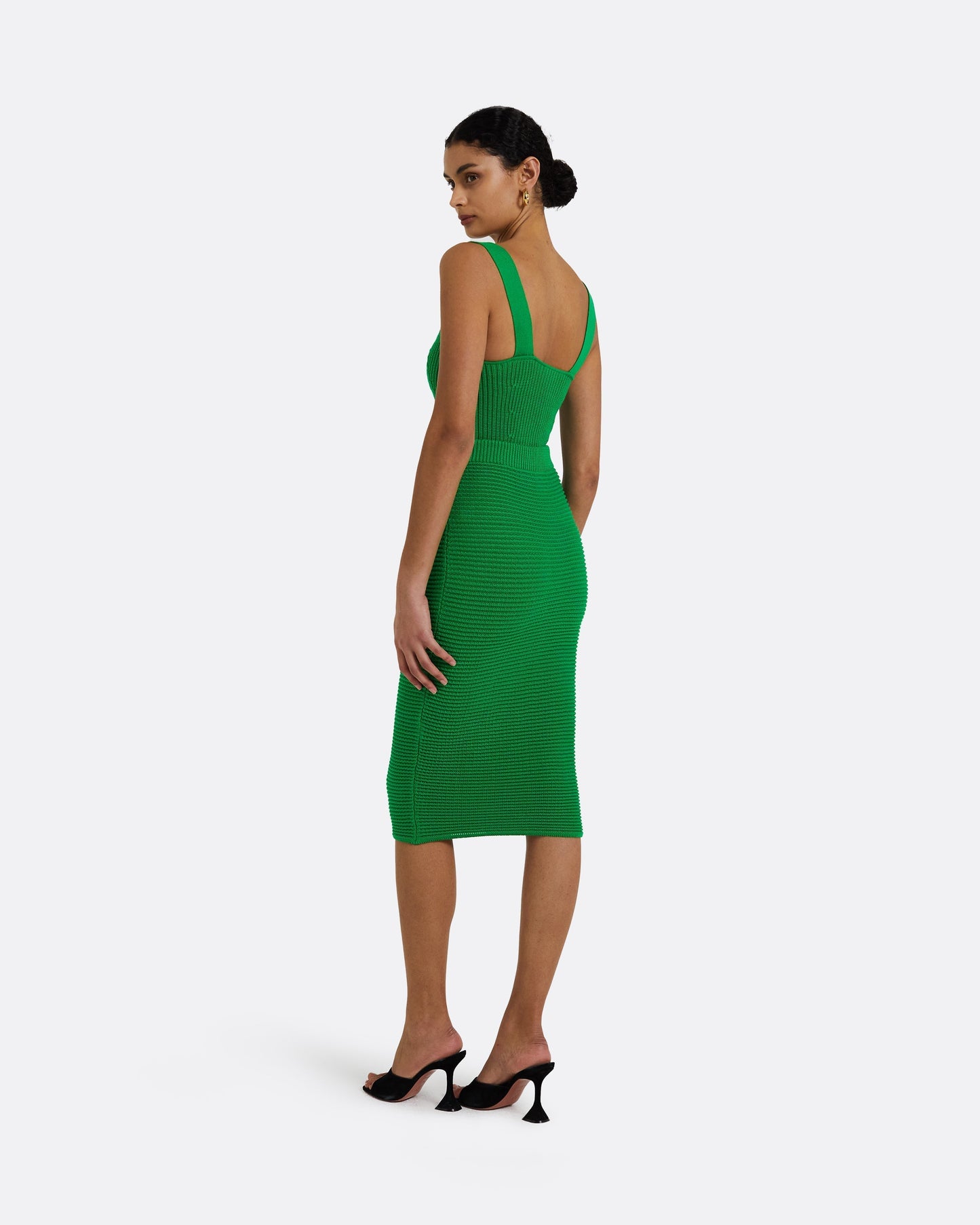 Sabah Emerald Crochet Skirt