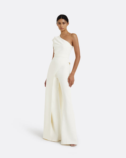 Kora Ivory Asymmetric Top