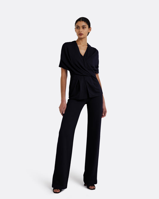 Lea Navy Trousers