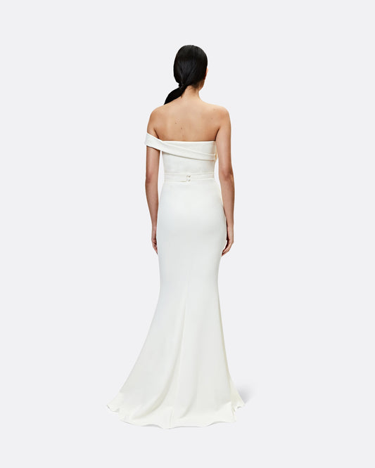 Reverie Ivory Long Dress