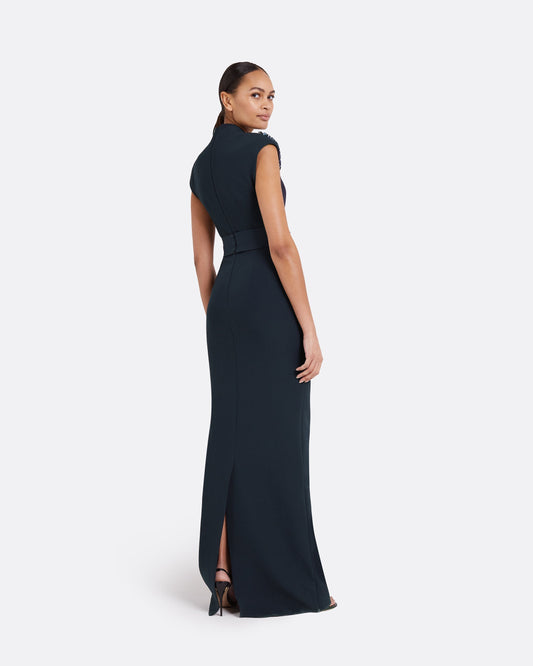 Dana Midnight Navy Long Dress