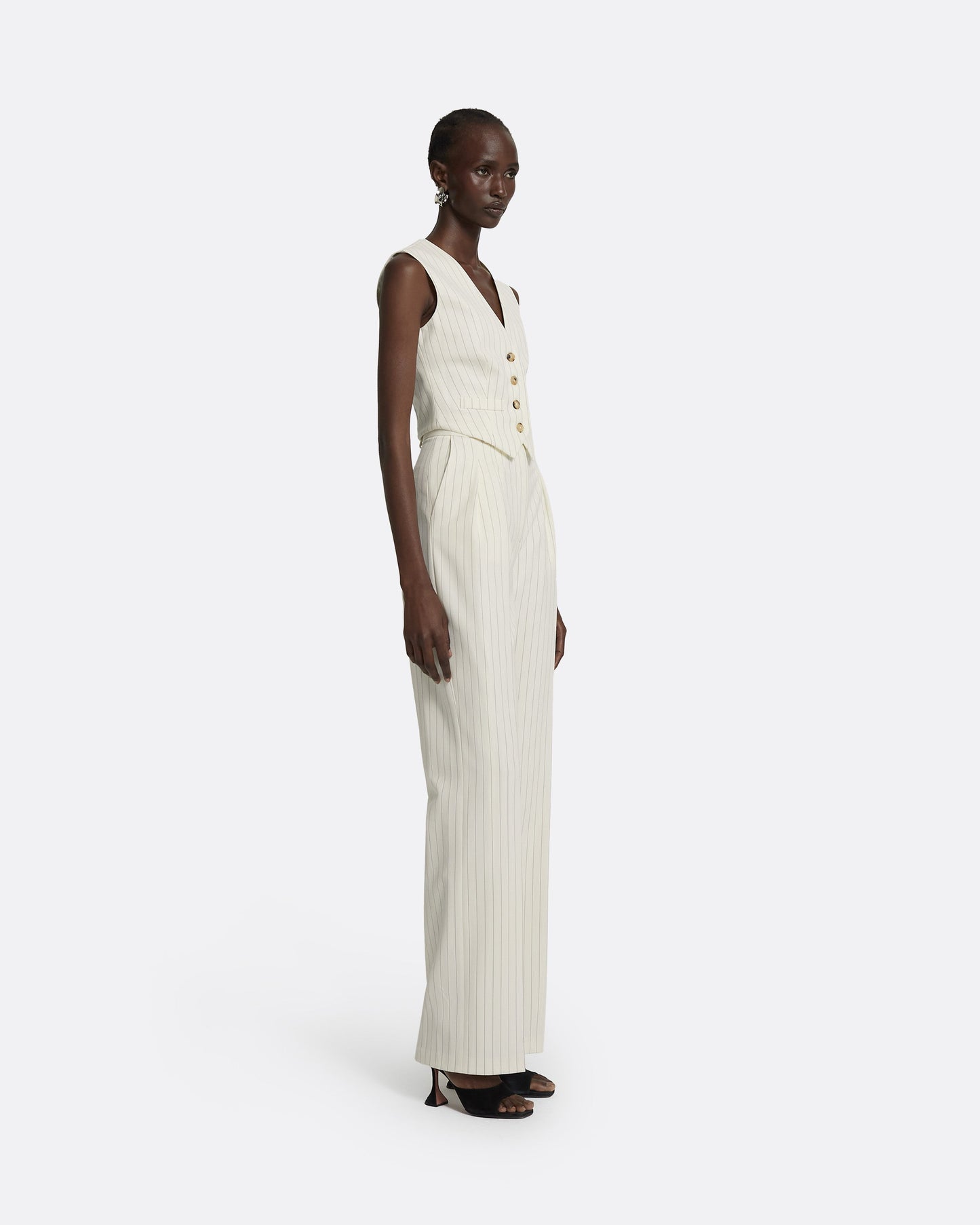 Lana Ivory Waistcoat
