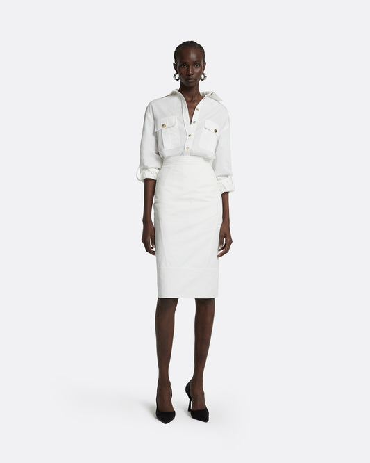 Marta Ivory Skirt