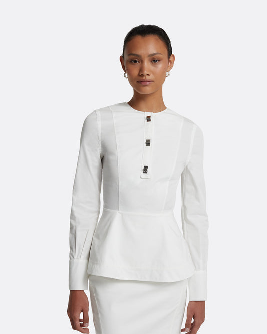 Fatima Ivory Top