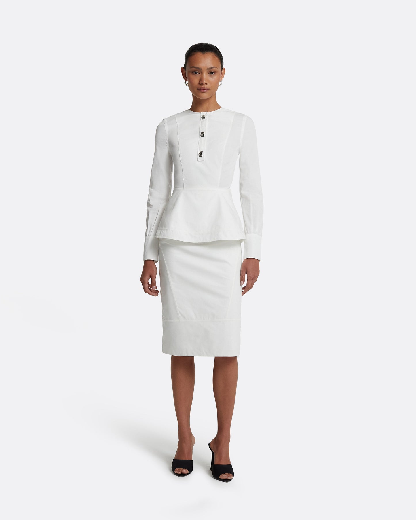 Fatima Ivory Top