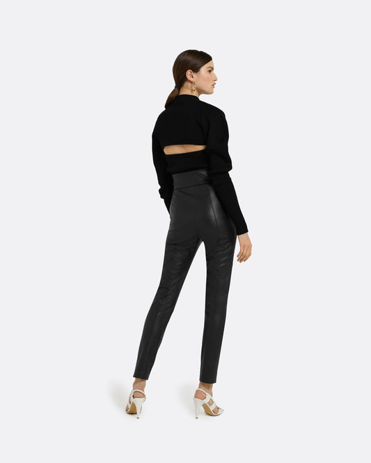 Carine Black Knit