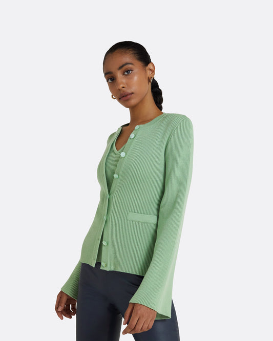 Emilia Sage Knit