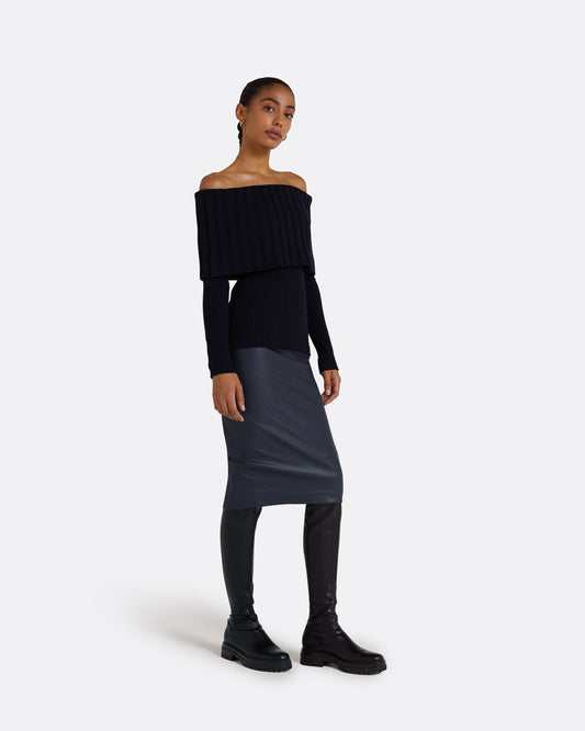 Risetta Navy Knit