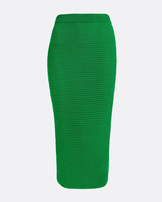 Sabah Emerald Crochet Skirt