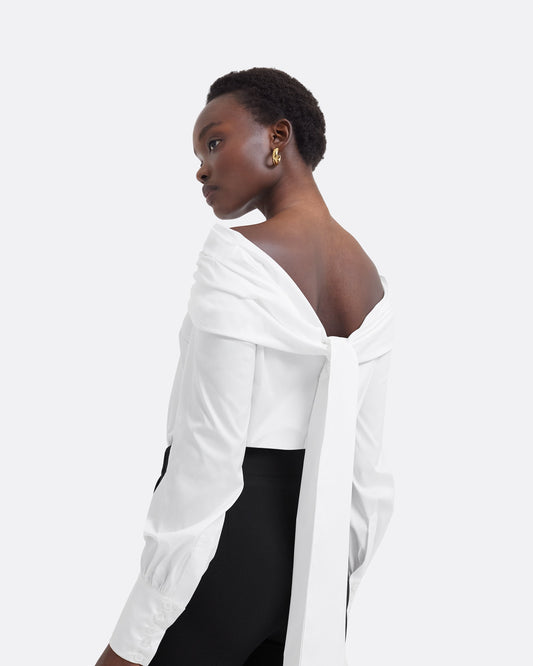 Tilly Ivory Cotton Shirt