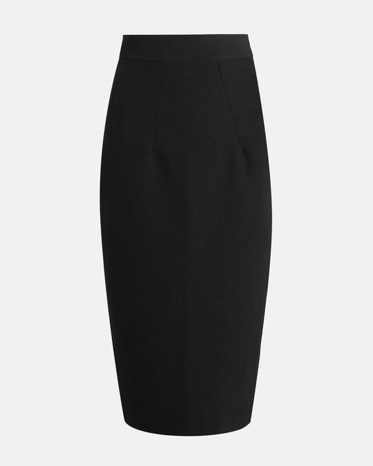 Hokoku Black Pencil Skirt