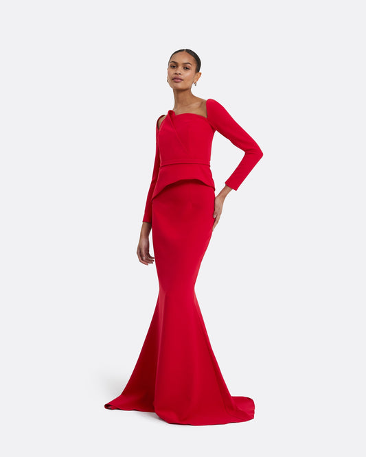 Gayeta Crimson Skirt