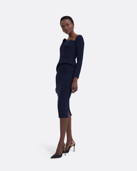 Hokoku Maritime Blue Skirt